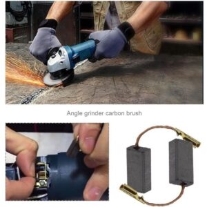 Lot de balais de charbon TEHTUY pour meuleuse d’angle Bosch