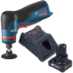 Bosch Professional - Bosch gwg 12V-50 s Professional Meuleuse droite sans fil 12 v 6 mm Brushless + 1x batterie 6,0 Ah + chargeur