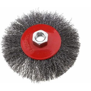 Brosse métallique XISRENS à fils d’acier pour meuleuse d’angle M14
