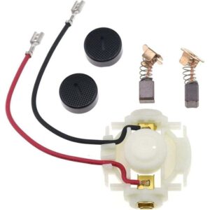 Ensemble de charbons Makita DGA452 avec porte-balai et casquettes