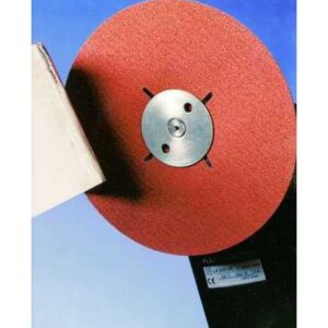 Disque fibre HERMES RB314, abrasif grain 80 pour le dégrossissage des métaux