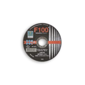 Disque à tronçonner SEA F100 plat, prévu pour les aciers et fontes aciérées