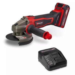 Meuleuse Einhell TE-AG 18/125-2 Li sans fil avec batterie et poignée auxiliaire