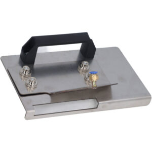 Support de meuleuse GISTUCH en acier inoxydable pour chanfrein de carrelage