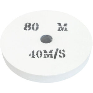 Meule abrasive Holzmann en céramique, grain 80, pour touret compatible