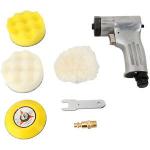 Meuleuse pneumatique JEFFERGARDEN avec disque et tampons de polissage fournis