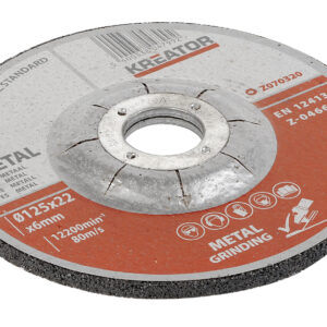 Lot de disques à ébarber Kreator avec moyeu déporté pour métaux