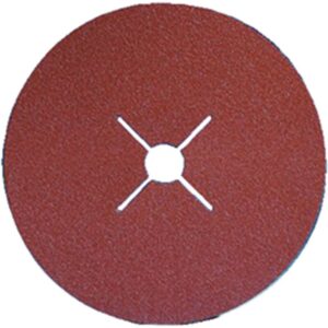 Disque fibre céramique LEMAN à grain 36, diamètre 125 mm et alésage 22,23 mm