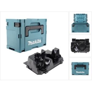 Coffret Makita MAKPAC 3 avec insert pour meuleuse d’angle compatible
