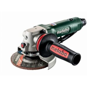 Meuleuse pneumatique Metabo DW10-125 Quick avec capot réglable et poignée auxiliaire