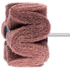 Meule abrasive Pferd Polinox PNG10050/6A à grain 180, tête en non-tissé ondulé