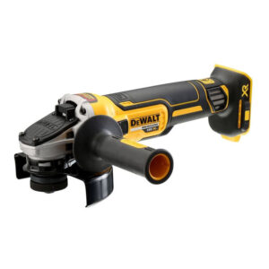 Meuleuse Dewalt DCG405N sans fil avec poignée latérale et carter de protection