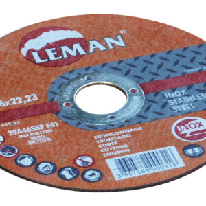 Disque à tronçonner OUTIFRANCE plat pour acier et inox, diamètre 115 mm