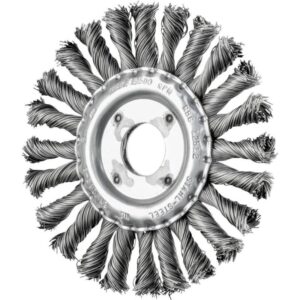Brosse circulaire PFERD RBG 12512/22 à fils en inox, proposée par dix unités