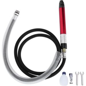 Mini meuleuse pneumatique RAPANDA droite au format stylo avec tuyau et clés